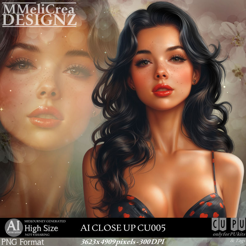 (image for) AI - CLOSE UP - CU005 (CU4PU/PNG)